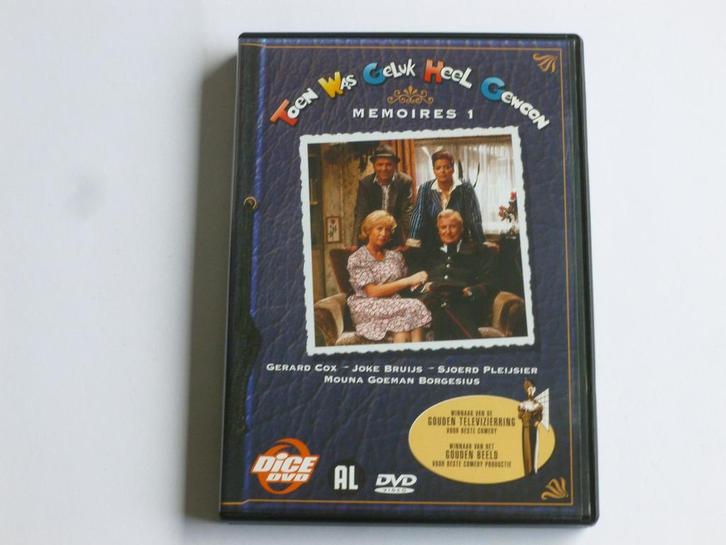 Toen was Geluk heel gewoon - Memoires 1 / Gerard Cox, Joke B, Cd's en Dvd's, Dvd's | Tv en Series, Zo goed als nieuw, Verzenden