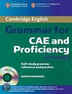 Cambridge Grammar For Cae And Proficiency With 9780521713757, Boeken, Zo goed als nieuw, Verzenden