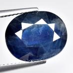1 pcs Blauw Saffier - 7.48 ct - nternational Colored, Sieraden, Tassen en Uiterlijk, Edelstenen, Nieuw