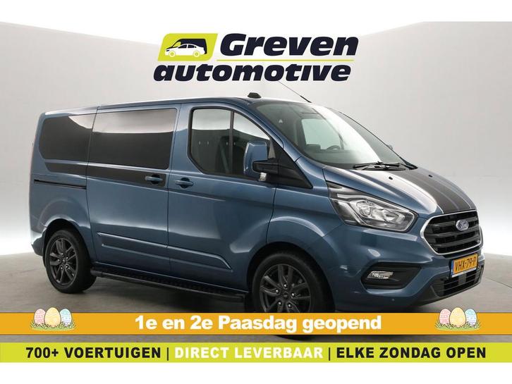 Ford Transit Custom 2.0 TDCI L1H1 Limited 170PK Aut. Cruise, Auto's, Bestelauto's, Te koop, Automaat, Diesel, Blauw, Ford, Verzenden