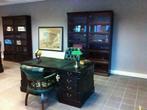 Complete studio model globe wernicke boekenkast met bureau