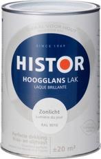 Histor Perfect Finish Hoogglans Zwart 6372 - 1.25 liter, Verzenden, Nieuw