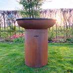 ASH Aurora – Plancha Barbecue | Ø85 cm | Cortenstaal | 8 mm, Tuin en Terras, Verzenden, Nieuw, ASH - Grill & Heat