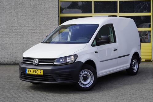 Volkswagen Caddy 2.0 TDI L1H1 Executive BJ2016 Audio | Airco, Auto's, Bestelauto's, Dealer onderhouden, Lease, Zwart, Handgeschakeld