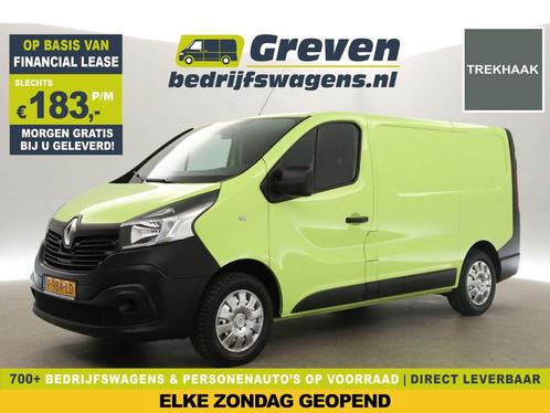 Renault Trafic 1.6 dCi T29 L1H1 Airco Cruise Trekhaak €183pm, Auto's, Bestelauto's, Handgeschakeld, Diesel, Groen, Renault, Verzenden