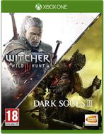 The Witcher 3 Wild Hunt & Dark Souls III-Standaard (Xbox, Ophalen of Verzenden, Zo goed als nieuw