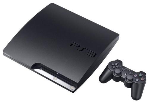 PlayStation 3 Slim 320GB-Zwart (PlayStation 3) Gebruikt, Spelcomputers en Games, Spelcomputers | Sony PlayStation 3, Zo goed als nieuw