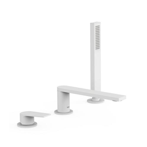 Badrandkraan Tres Project 1-Hendel Rechte Uitloop 18 cm met, Doe-het-zelf en Verbouw, Sanitair, Kraan, Nieuw, Ophalen of Verzenden
