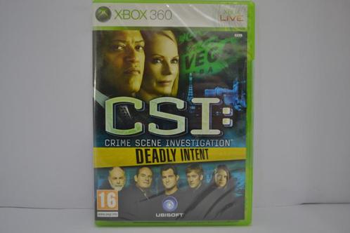 CSI: Crime Scene Investigation - Deadly Intent - SEALED, Spelcomputers en Games, Games | Xbox 360, Zo goed als nieuw, Verzenden