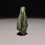 Oud-Egyptisch Brons Hoofd van Osiris. Late Periode, 664 -