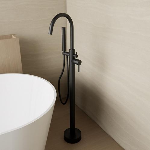 Vrijstaande Badkraan BWS Colorato met Staaf Handdouche Set, Doe-het-zelf en Verbouw, Sanitair, Kraan, Nieuw, Ophalen of Verzenden