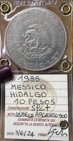 Mexico. 10 Pesos 1955 Hidalgo. Alto Grado. (Zonder