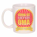 Voor de liefste oma koffiemok / beker 300 ml - Oma mokken, Huis en Inrichting, Nieuw, Ophalen of Verzenden