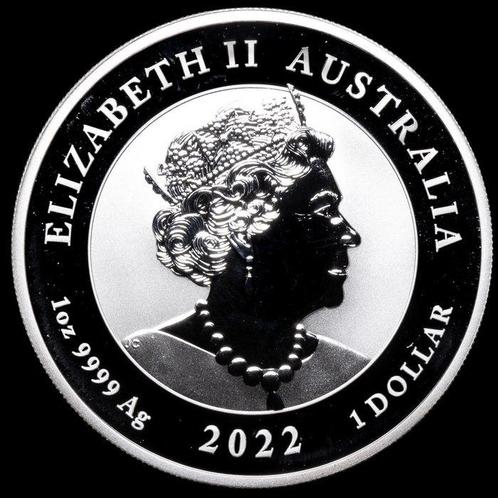 Australië. 1 Dollar 2022 Quokka, 1 Oz (.999) (Zonder, Postzegels en Munten, Munten | Europa | Niet-Euromunten