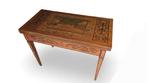 Speeltafel - Kastanje - Italiaanse gamingtafel, Antiek en Kunst