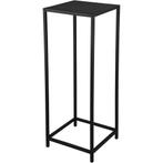 Bijzettafel - Trion Arev - Vierkant - 31x31cm - Zwart -, Huis en Inrichting, Ophalen of Verzenden, Nieuw, Metaal