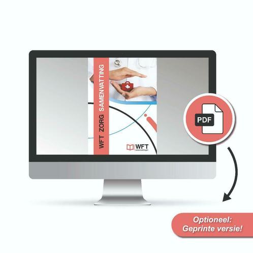 Wft Zorg Samenvatting 2023-2024, Boeken, Studieboeken en Cursussen, Nieuw, Overige niveaus, Verzenden