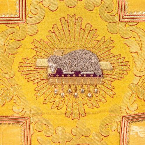 Kazuifel, stola, dalmatieken, goud - Textiel - 1800-1850, Antiek en Kunst, Kunst | Niet-Westerse kunst