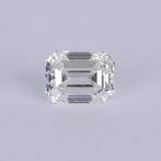 1 pcs Diamant  (Natuurlijk)  - 0.86 ct - Smaragd - J - VVS1, Nieuw