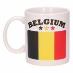 Vlag Belgie beker 300 ml - Belgie versiering, Nieuw, Ophalen of Verzenden