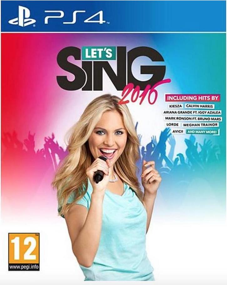 Lets Sing 2016 PS4 Garantie & morgen in huis!, Spelcomputers en Games, Games | Sony PlayStation 4, 1 speler, Zo goed als nieuw