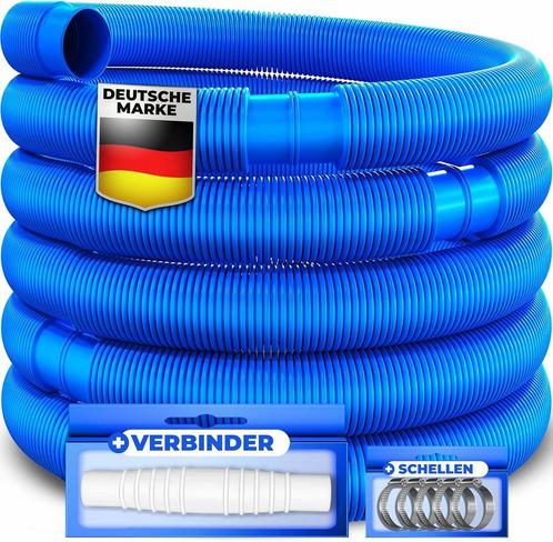 Zwembadslang 8 meter - diameter 38 mm - zuigslang -, Tuin en Terras, Zwembad-toebehoren, Verzenden
