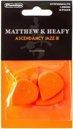 Jim Dunlop Matt Heafy Ascendacy Jazz III Max-Grip 1.38 mm, Verzamelen, Ophalen of Verzenden, Nieuw