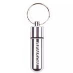 Benson Zilveren aluminium pillendoosje - waterdicht - met..., Ophalen of Verzenden, Nieuw