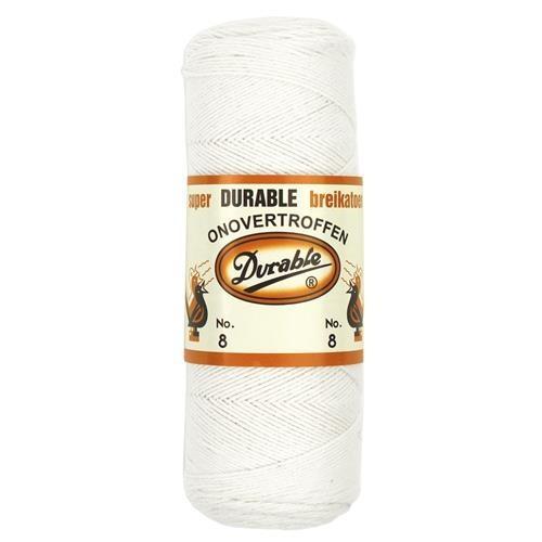 Durable Breikatoen 9 Wit, Hobby en Vrije tijd, Breien en Haken, Breien of Haken, Nieuw, Wol of Garen, Ophalen of Verzenden