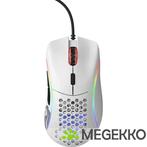 Glorious Model D- White, glossy, Computers en Software, Muizen, Verzenden, Nieuw, Glorious