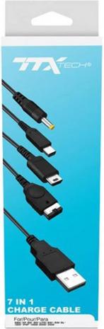 7 in 1 USB Charge Cable (TTX Tech) (GameBoy Advance), Verzenden, Gebruikt