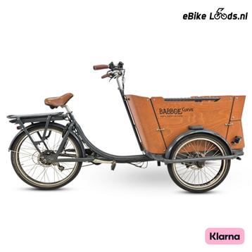 Babboe E-bakfiets Curve-E D50 433WH. 8440Km Inclusief reg... beschikbaar voor biedingen