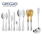 GREGGIO (100 PD) Preziose Posate in Argento 89 PZ -