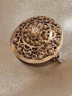 Zonder Minimumprijs - Ringvormige broche - 14 karaat Geel, Sieraden, Tassen en Uiterlijk, Antieke sieraden