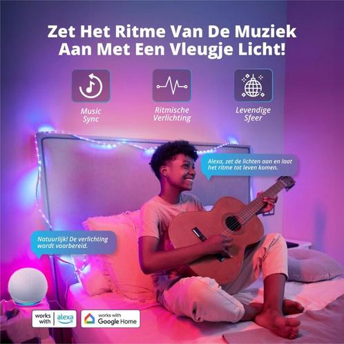 Lideka - LED Strip 15 (2x7.5) Meter RGB - met, Huis en Inrichting, Lampen | Overige, Zo goed als nieuw, Ophalen of Verzenden