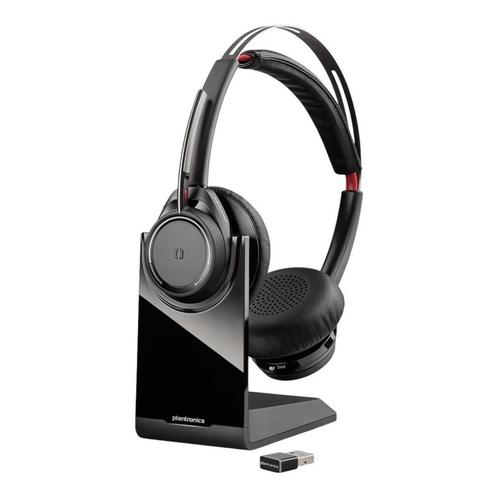 POLY Voyager Focus UC B825 Bluetooth Headset Kantoor/call..., Computers en Software, Headsets, Gaming headset, Inklapbare microfoon