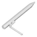 ProPlus Grondpen - Gegalvaniseerd staal - L-haak - 20 cm..., Caravans en Kamperen, Ophalen of Verzenden, Nieuw