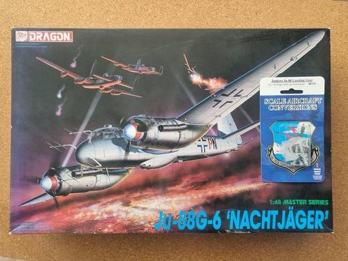 Dragon 5509 Ju-88G-6 Nachtjäger 1:48 + metal landing gear, Hobby en Vrije tijd, Modelbouw | Vliegtuigen en Helikopters, Verzenden