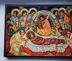 Icoon - Opname van de Heilige Maagd Maria - Handgeschilderde, Antiek en Kunst