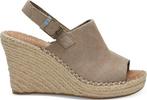Toms Monica Dames Wedge - Taupe - Maat 42, Kleding | Dames, Schoenen, Verzenden, Nieuw