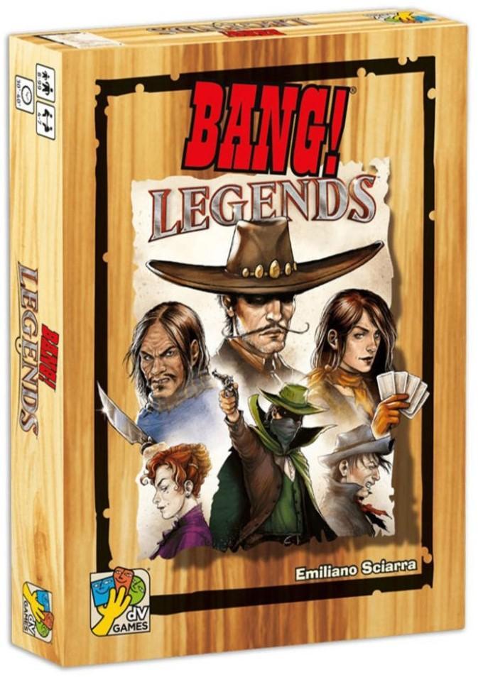 Bang! - Legends | dV Giochi - Kaartspellen, Hobby en Vrije tijd, Gezelschapsspellen | Kaartspellen, Nieuw, Verzenden