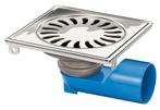 Afvoerput | RVS | 150 x 150 mm HorecaTraders, Verzenden, Nieuw in verpakking