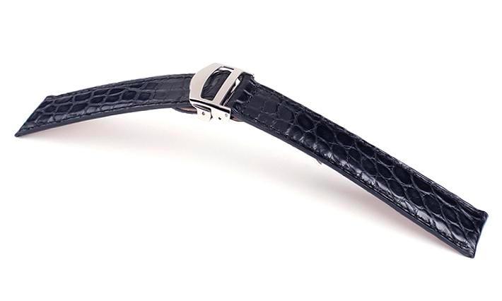 Horlogeband Cartier Deployante Donkerblauw, Sieraden, Tassen en Uiterlijk, Overige Accessoires, Nieuw, Ophalen of Verzenden