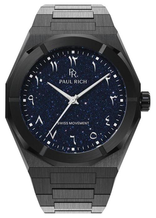 Paul Rich Star Dust II Midnight Oasis ARAB201 horloge, Sieraden, Tassen en Uiterlijk, Horloges | Heren, Staal, Nieuw, Staal, Overige merken