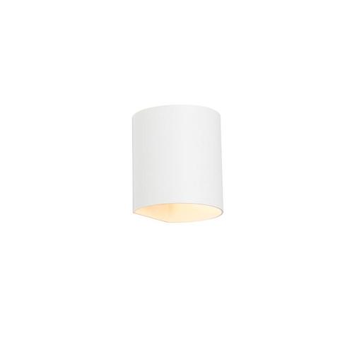 Moderne wandlamp wit met lichteffect - Sabbio, Huis en Inrichting, Lampen | Wandlampen, Nieuw