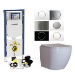 Geberit Sigma 8 (UP720) Toiletset set62 Mudo Rimless Met, Ophalen of Verzenden, Nieuw