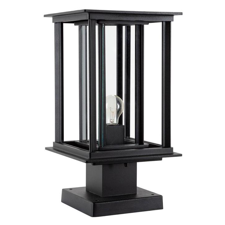 Buitenlamp zwart New York sokkel Buitenverlichting, Tuin en Terras, Buitenverlichting, Verzenden