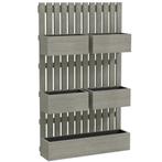 Hoogbed Hout, Verstelbaar Plantenbed Met Klimrek Koude Bak T, Verzenden