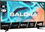 Salora 55QLED220A - 55 inch 4K UltraHD QLED Android SmartTV, Ophalen, LED, Zo goed als nieuw, 100 cm of meer