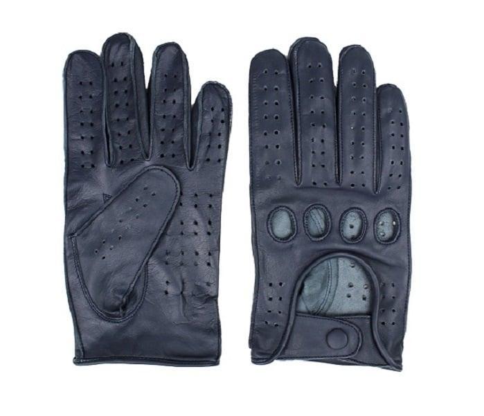 Swift racing leren handschoenen blauw, Motoren, Kleding | Motorkleding, Nieuw met kaartje, Verzenden